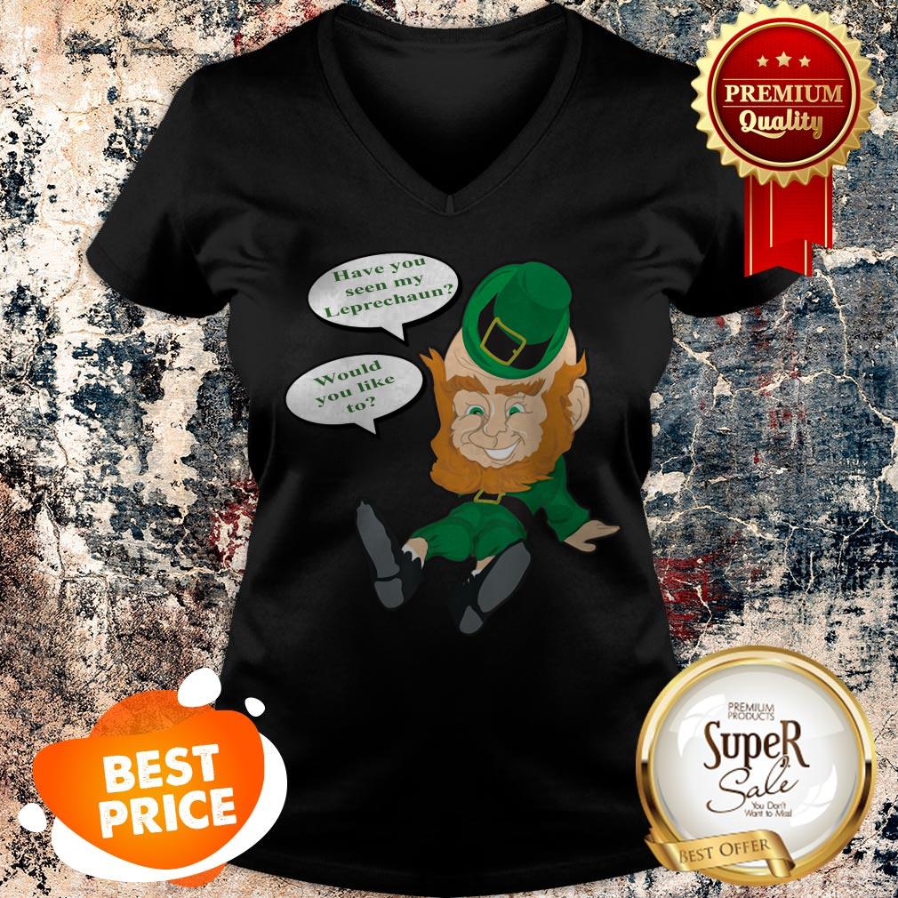 Naughty Drunk Leprechaun Funny St Patrick’s Day Shirt