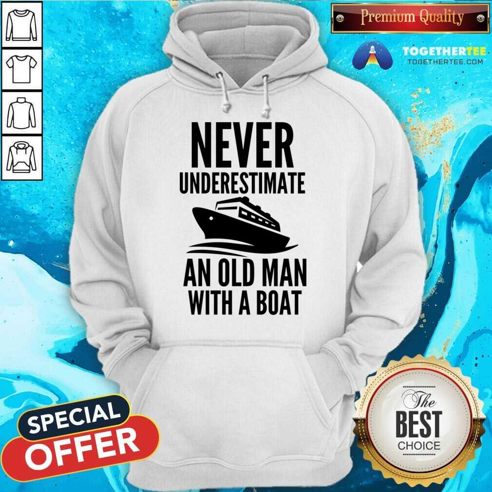 Never Underestimate A Girl With A Boat Shirt