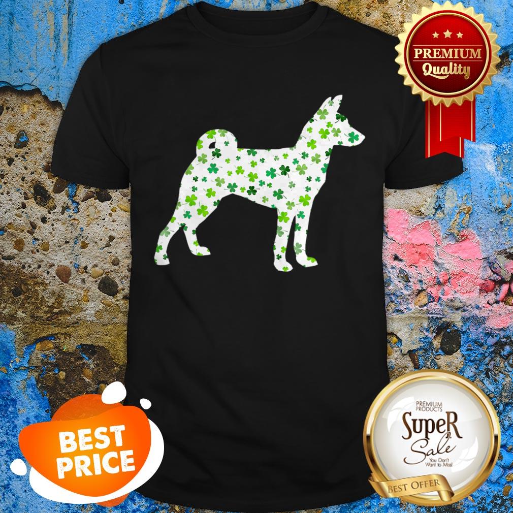 Nice Basenji St Patrick’s Day Dog Shirt