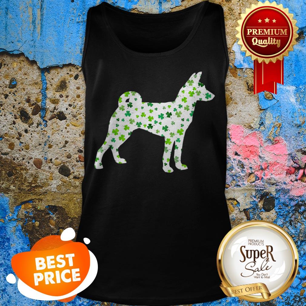 Nice Basenji St Patrick’s Day Dog Shirt