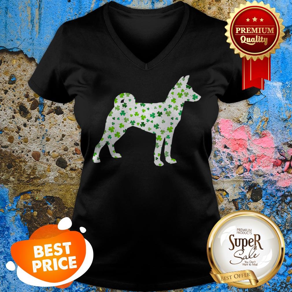 Nice Basenji St Patrick’s Day Dog Shirt