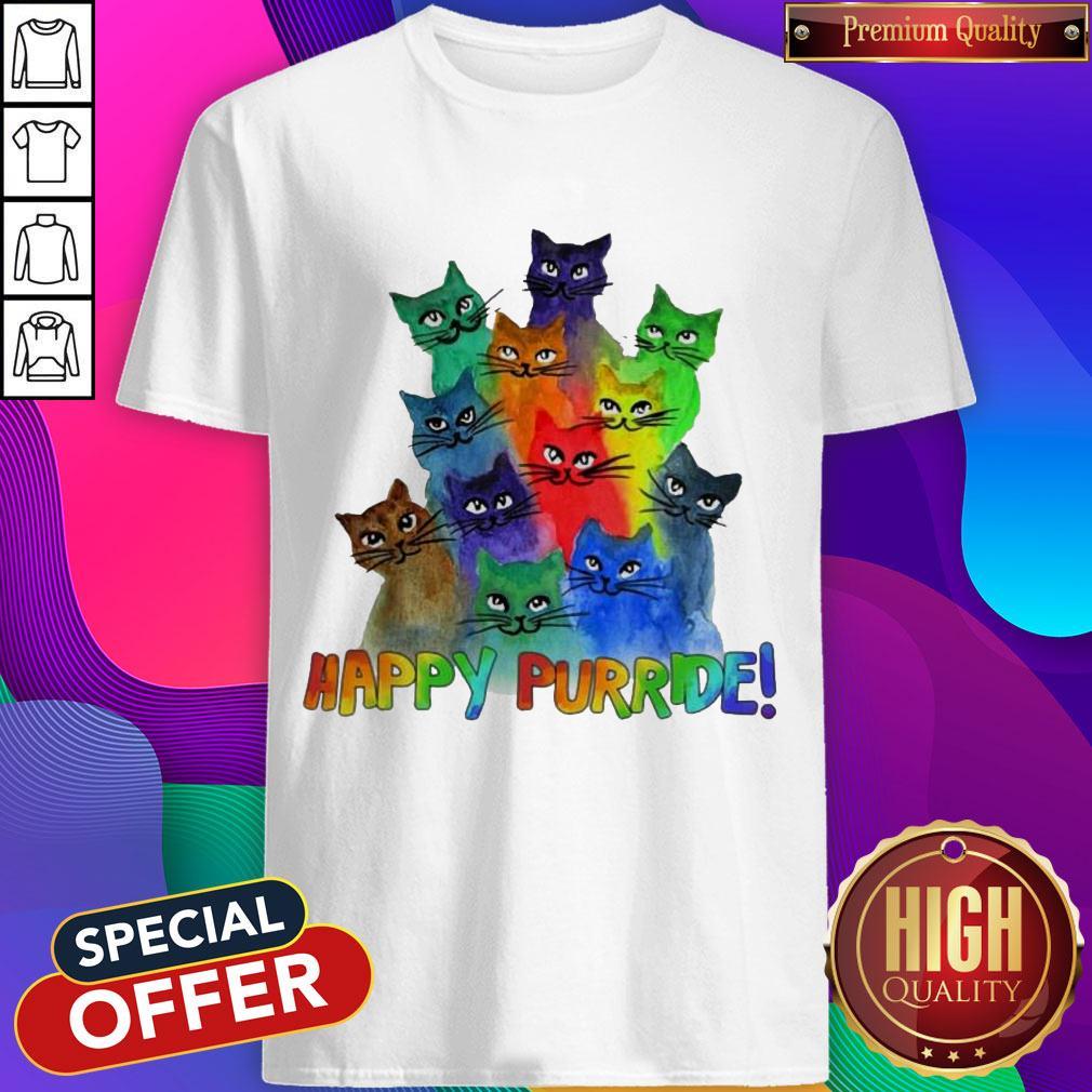 Nice Cats Happy Purride Shirt