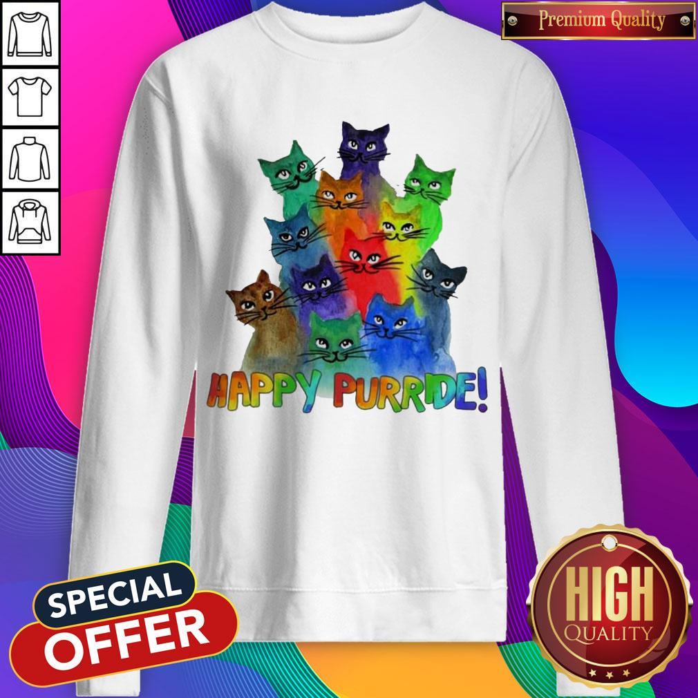 Nice Cats Happy Purride Shirt