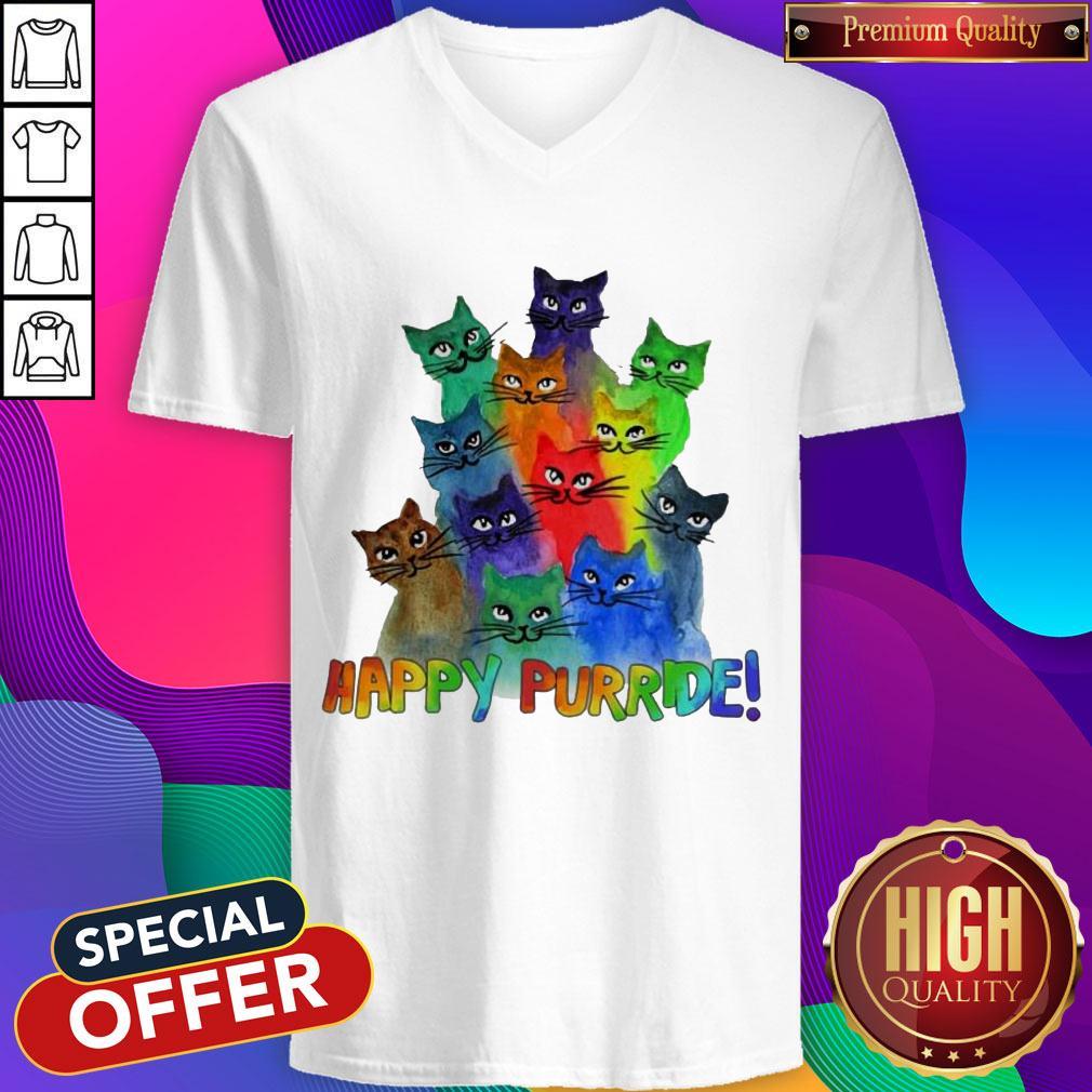 Nice Cats Happy Purride Shirt