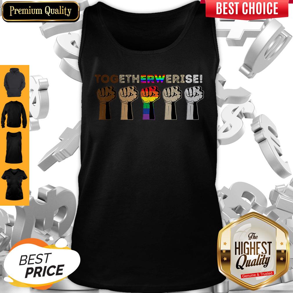 Nice Colin Kaepernick Together We Rise Shirt