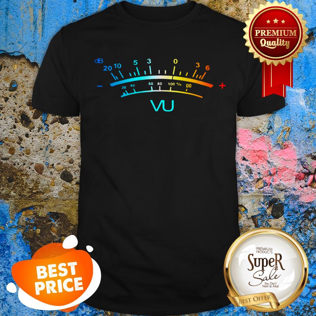 Nice DB Analog Electronic Vu Meter Shirt