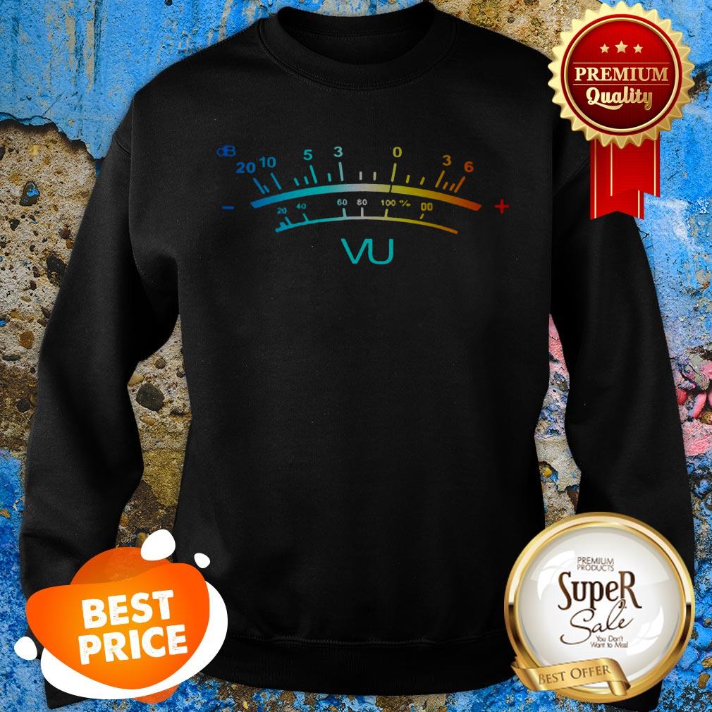 Nice DB Analog Electronic Vu Meter Shirt