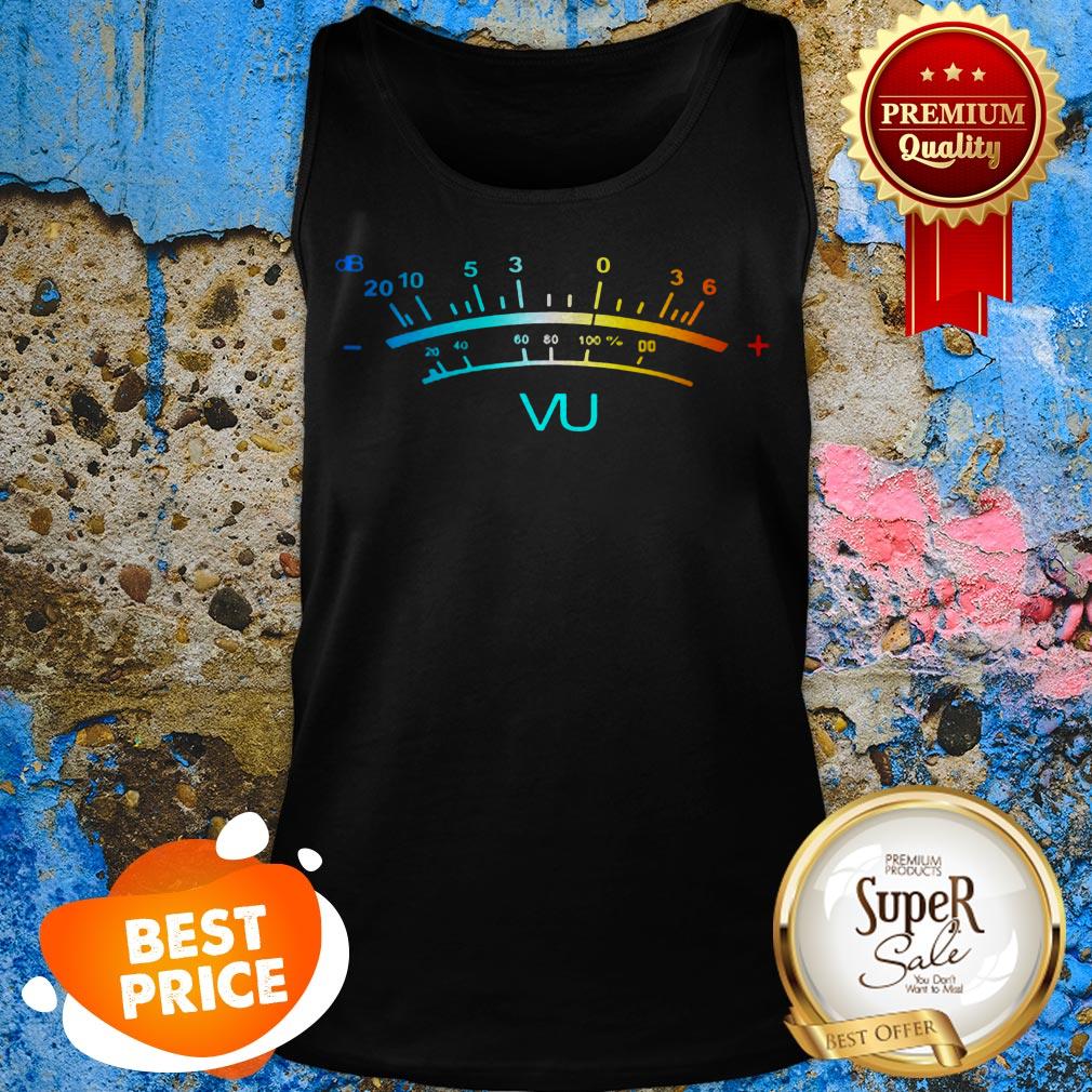 Nice DB Analog Electronic Vu Meter Shirt