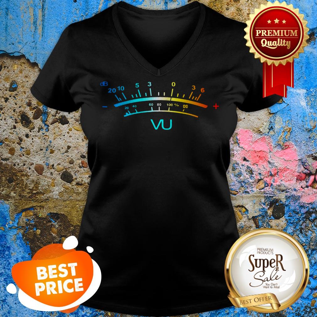 Nice DB Analog Electronic Vu Meter Shirt