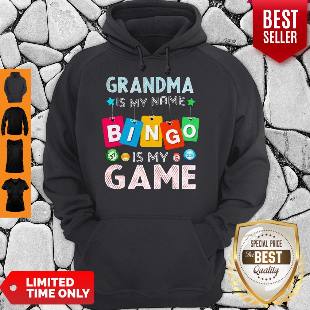 Nice Grandma Is My Name Bingo Is My Game Shirt