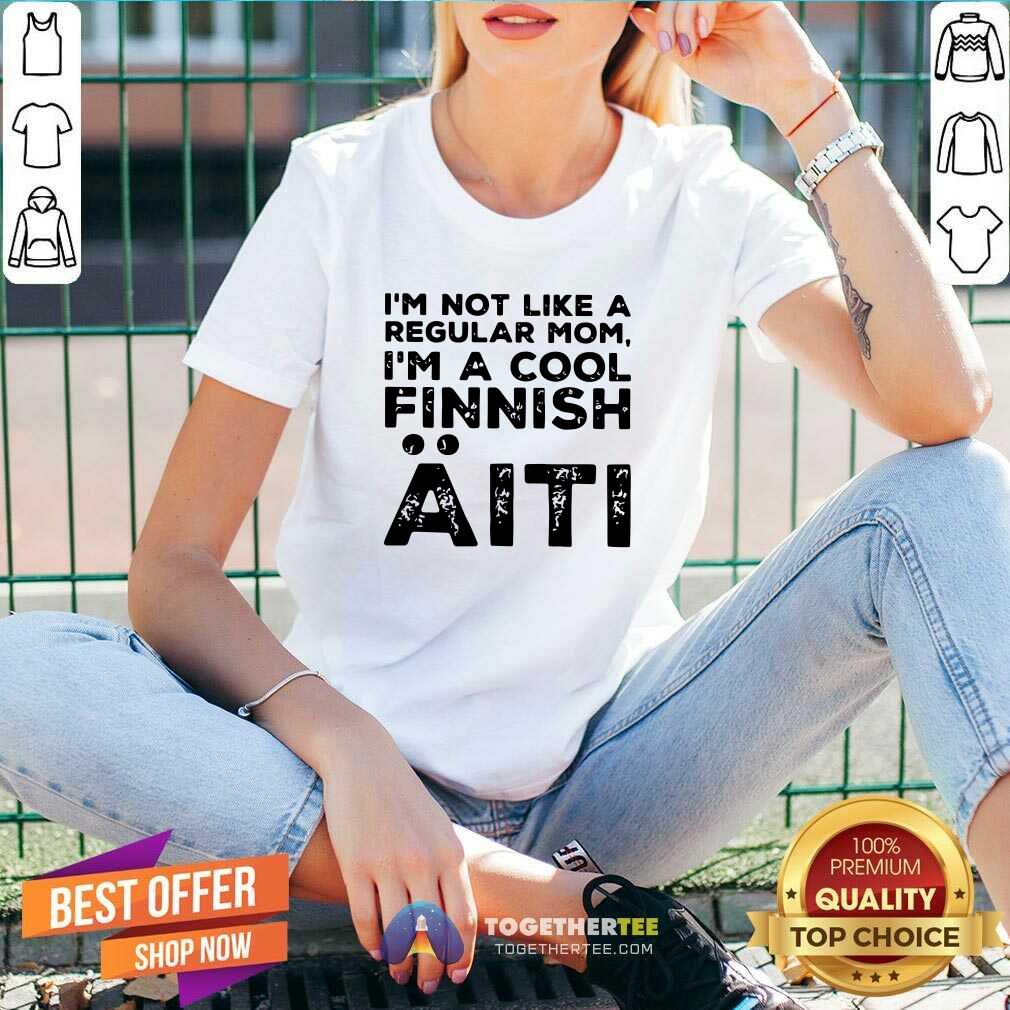 Nice I Am A Cool Finnish Aiti Vintage Shirt