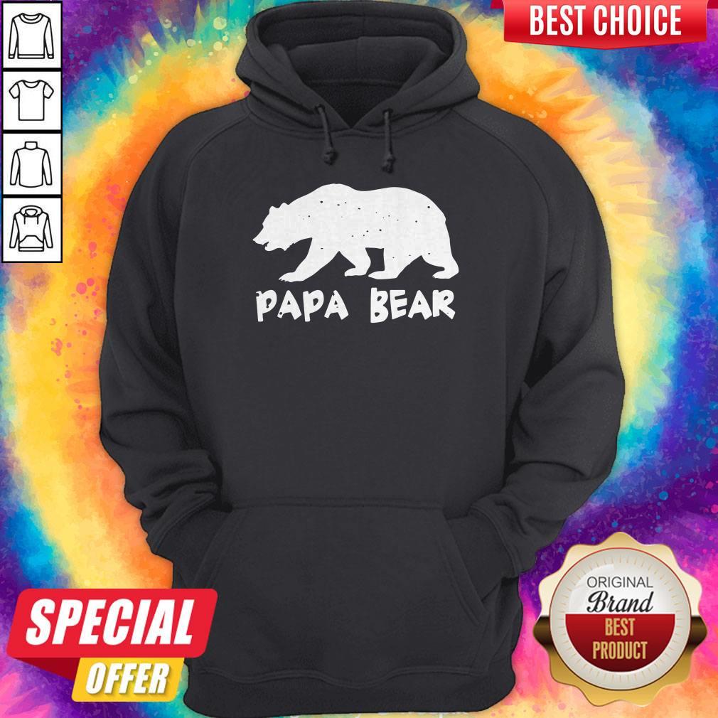 Nice Papa Bear Funny Matching Shirt