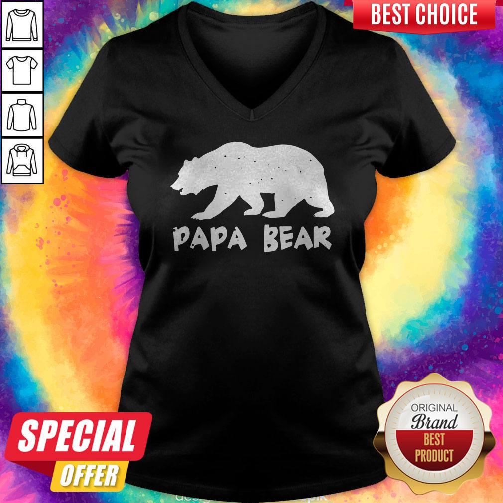Nice Papa Bear Funny Matching Shirt