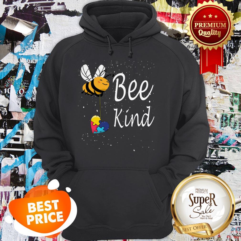 Nice Puzzle Autism Awareness Bee Kind Shirt