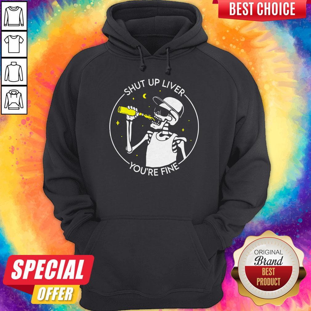 Nice Skull Shut Up Lever Shirt