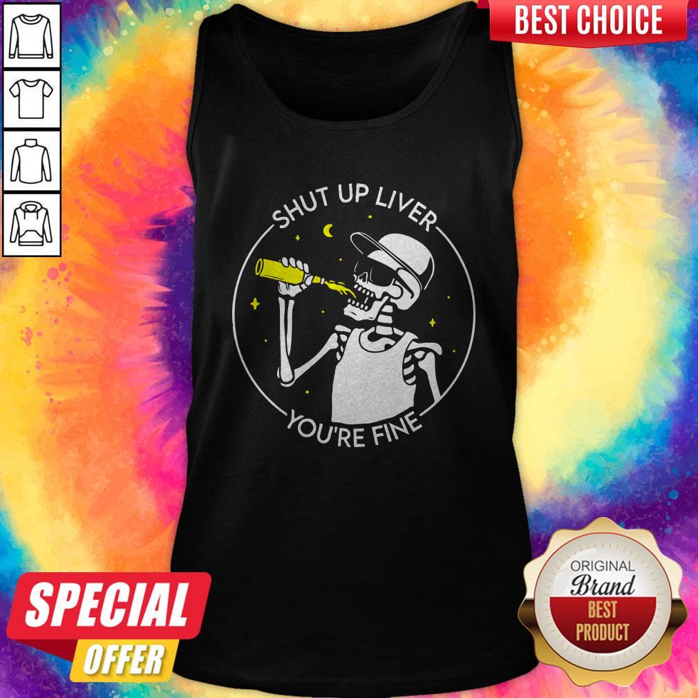 Nice Skull Shut Up Lever Shirt