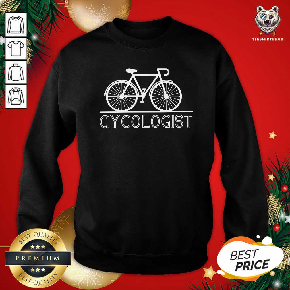 Nice The Bicycle Cycologist Shirt