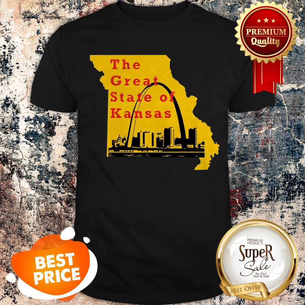 Nice The Great State of Kansas Trump Shirt