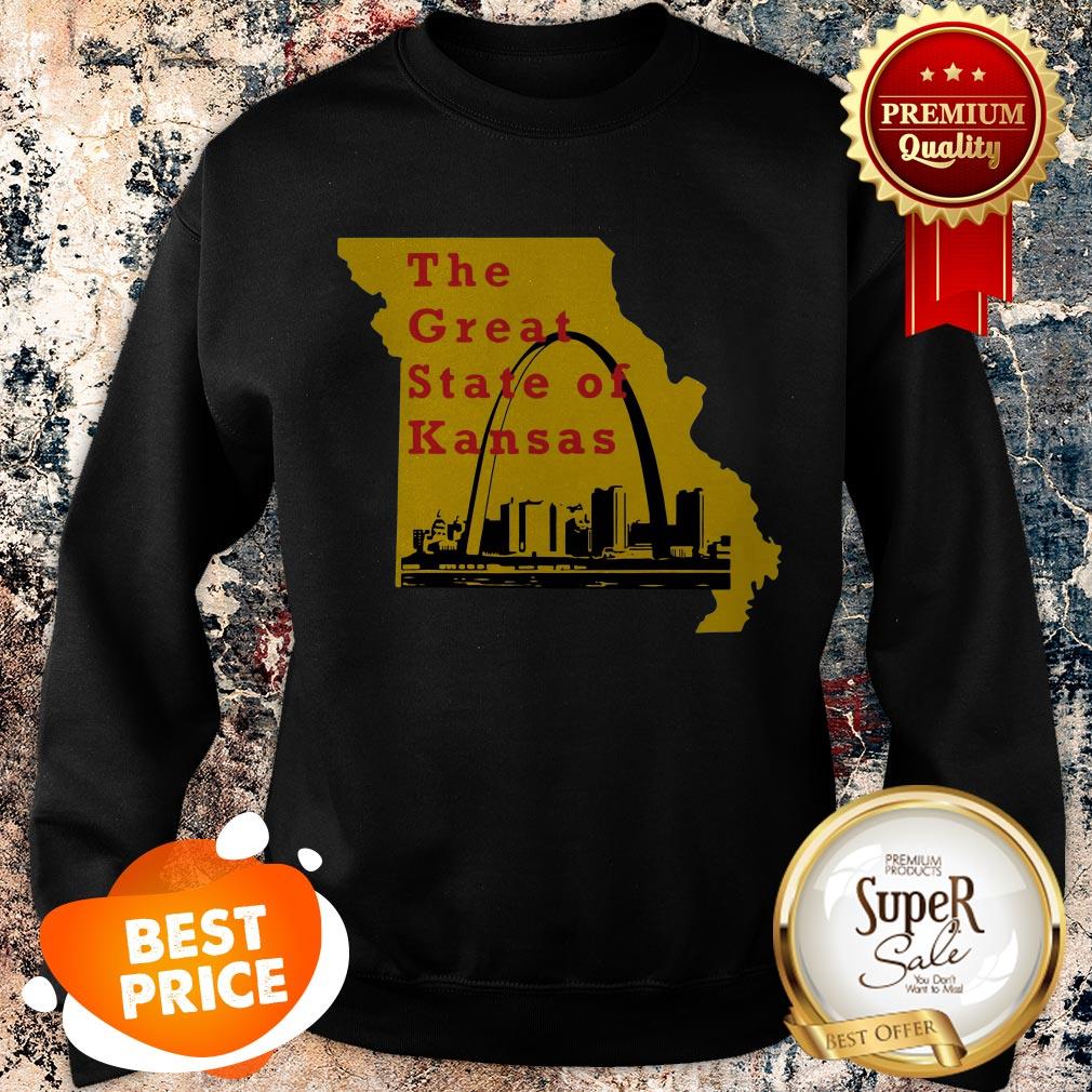 Nice The Great State of Kansas Trump Shirt