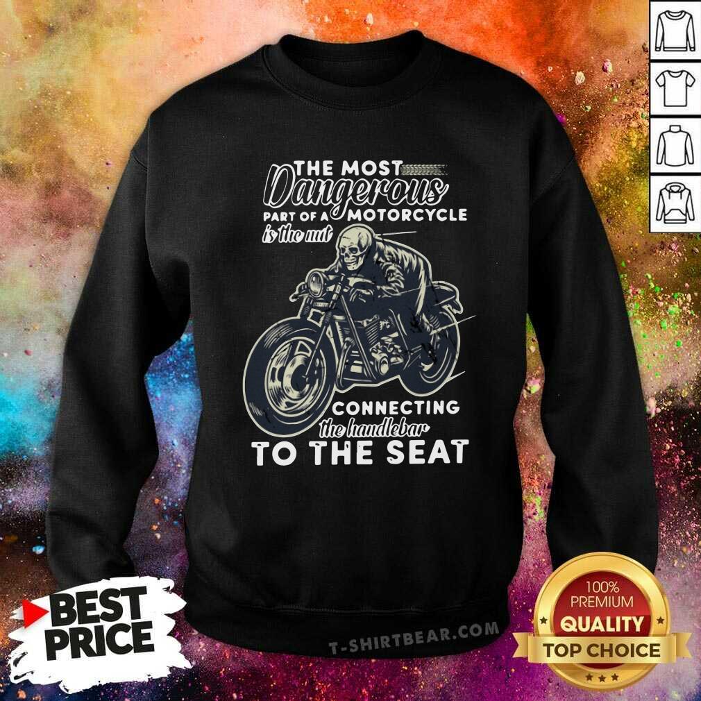 Nice The Most Dangerous Motorcycle Skull Shirt