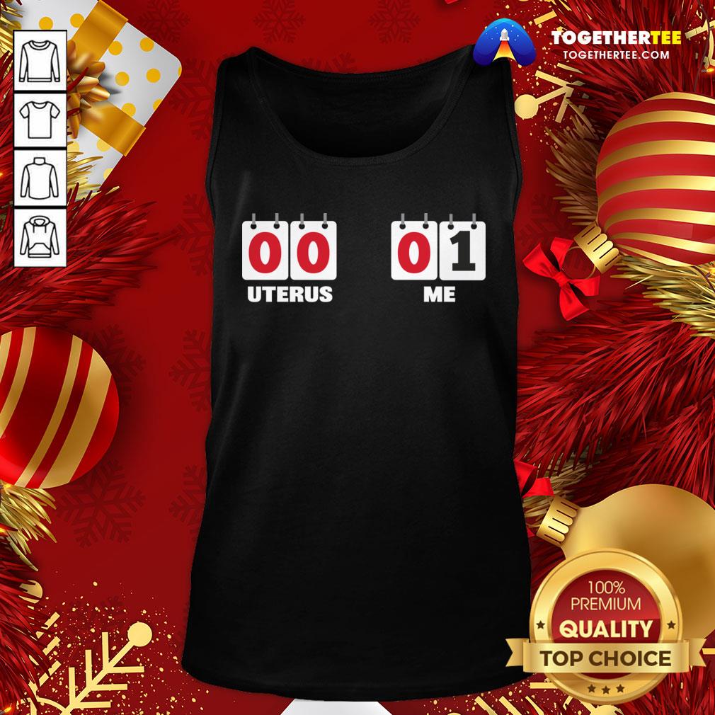 Nice Uterus 0 Me 1 Hysterectomy Recovery Get Well Soon Shirt