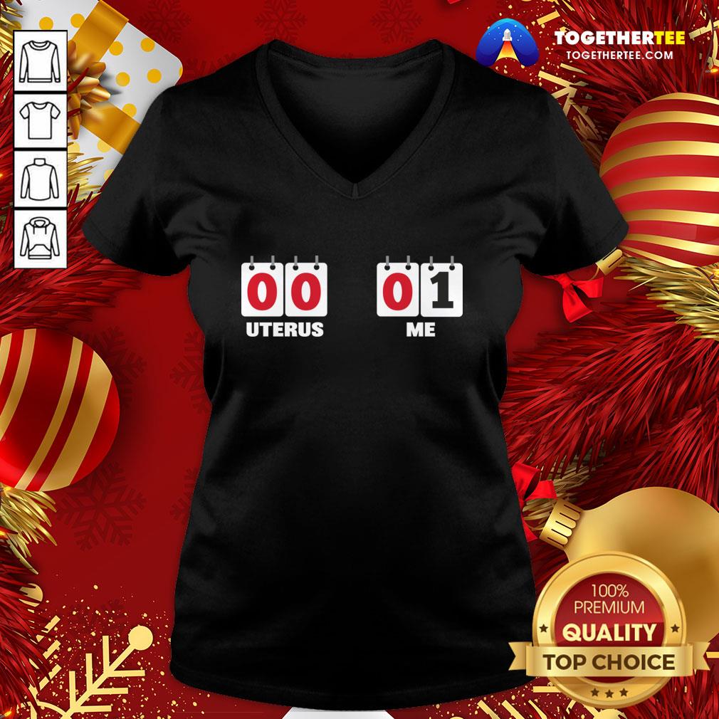 Nice Uterus 0 Me 1 Hysterectomy Recovery Get Well Soon Shirt