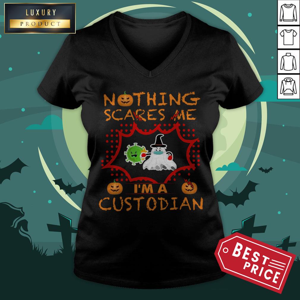 Nothing Scares Me I’m A Custodian Shirt