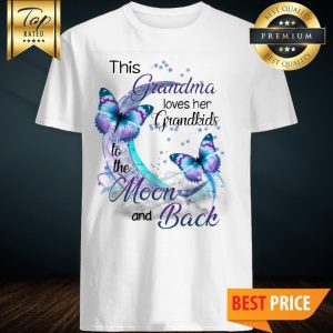 This Grandma Love Her Grandkids To The Moon And Back Shirt