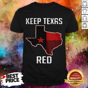 Keep TeXas Red State Flag Shirt