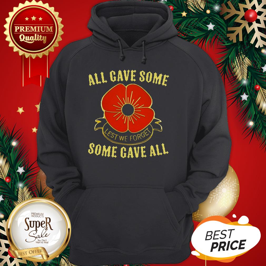 Official All Gave Some Lest We Forget Some Gave All Shirt