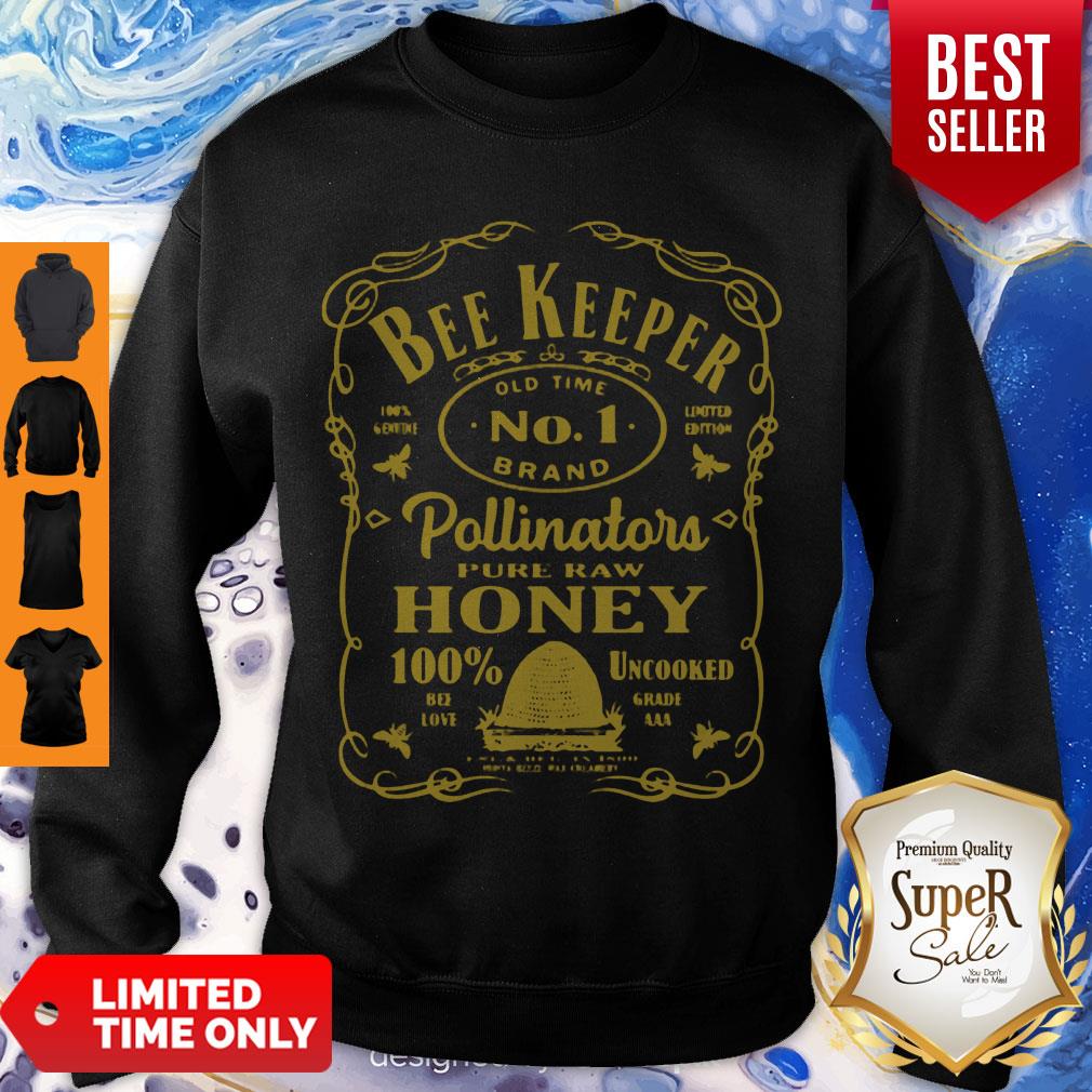 Official Bee Keeper Old Time No 1 Brand Pollinator Pure Raw Honey Shirt