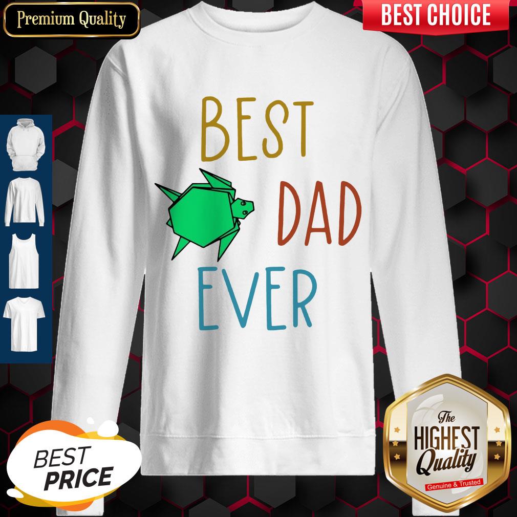 Official Best Dad Ever Turtle Shirt
