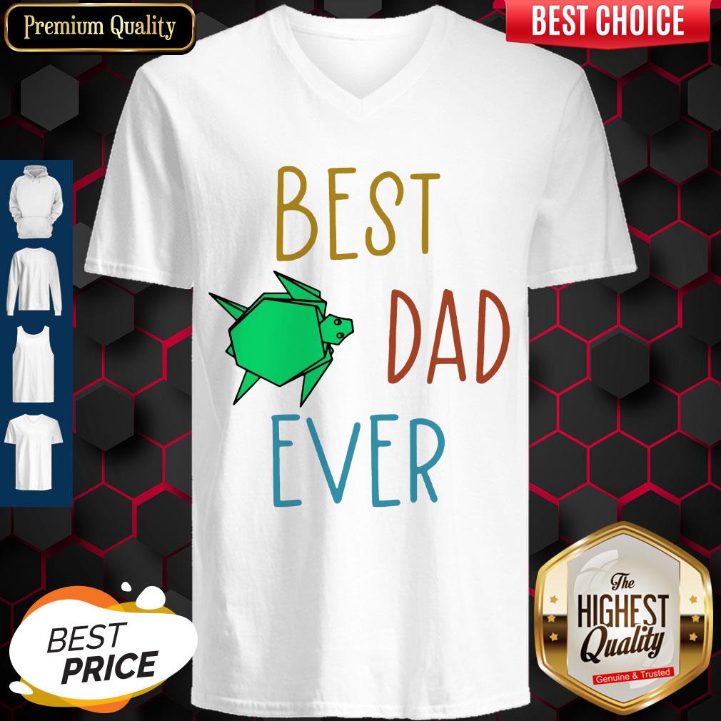 Official Best Dad Ever Turtle Shirt