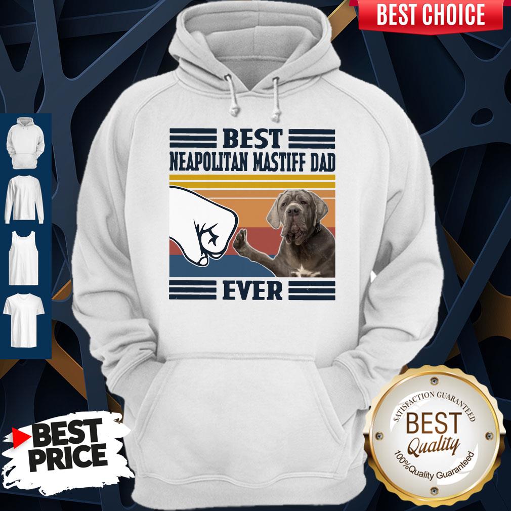 Official Best Neapolitan Mastiff Dad Ever Vintage Shirt