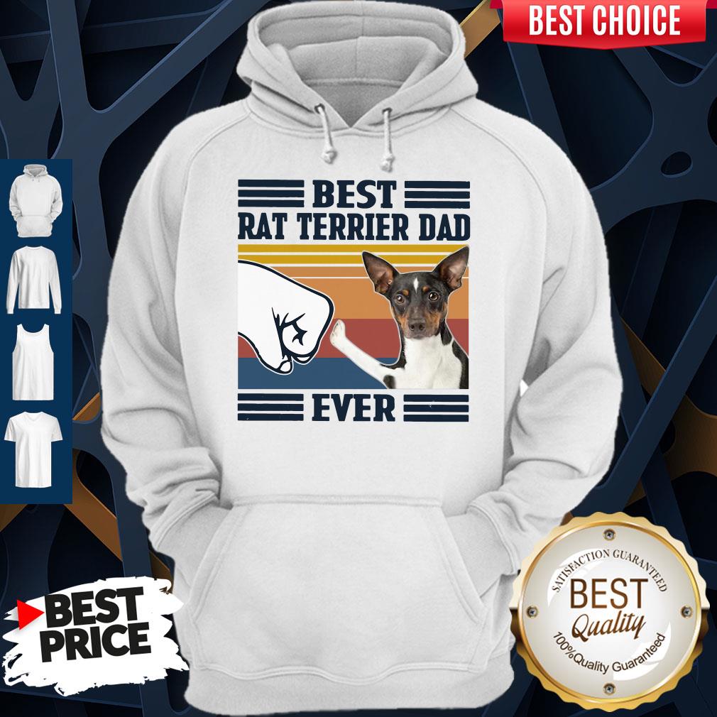 Official Best Rat Terrier Dad Ever Vintage Shirt