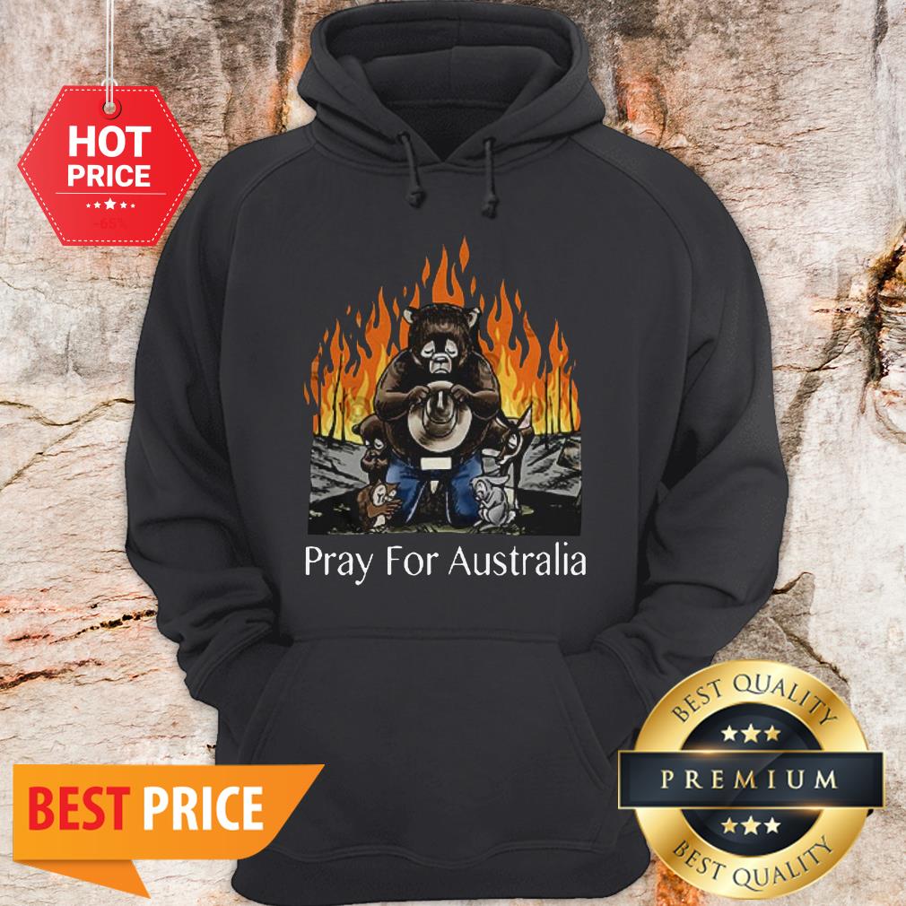Official Bushfires Bears Animal People Pray For Australia Shirt
