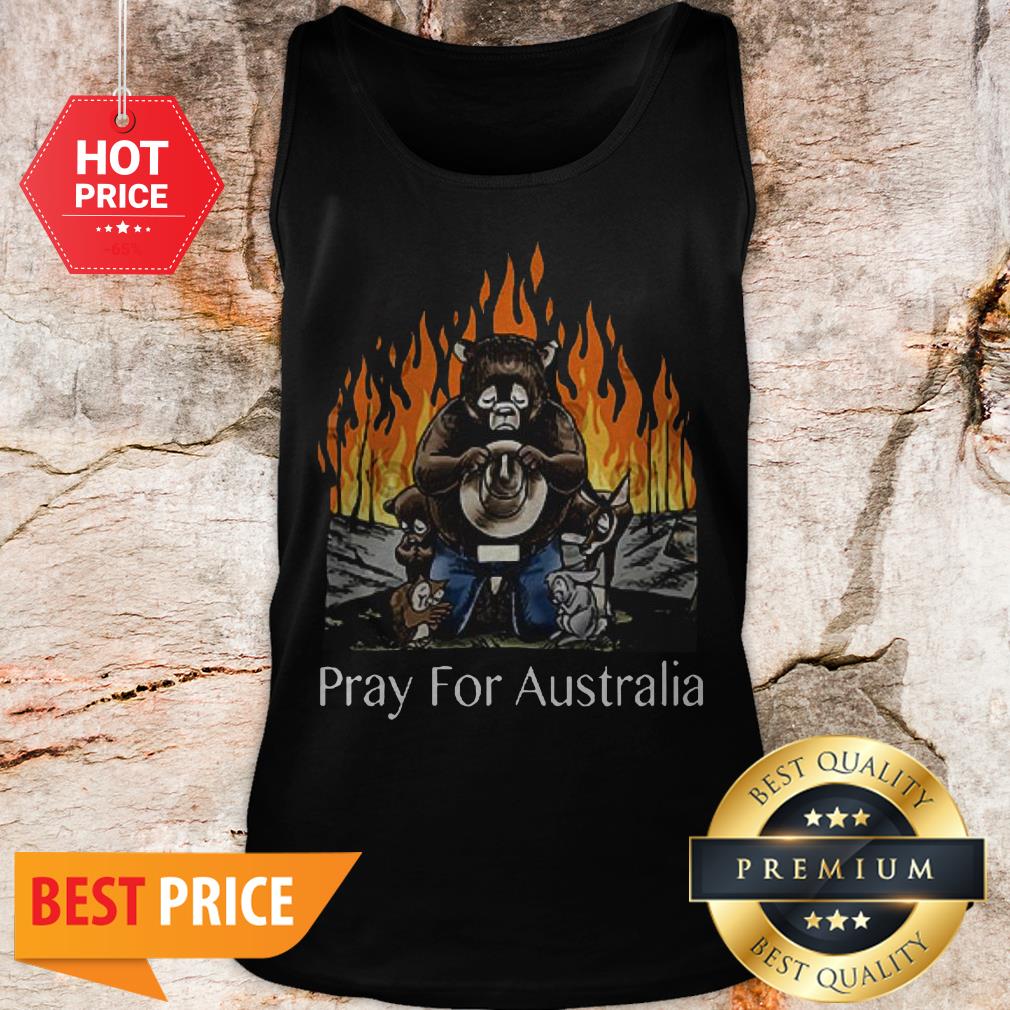 Official Bushfires Bears Animal People Pray For Australia Shirt