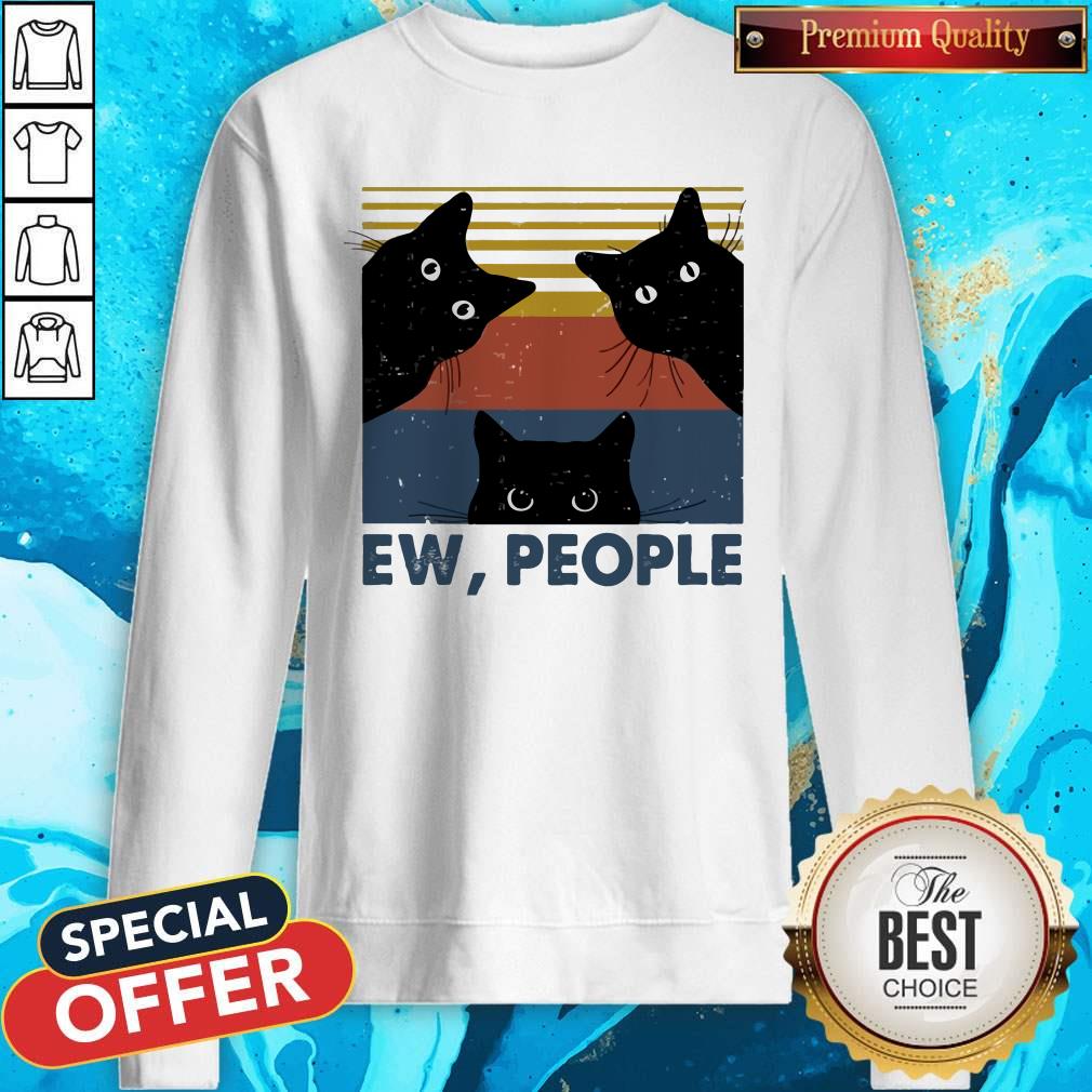 Official Cats Ew People Vintage Shirt