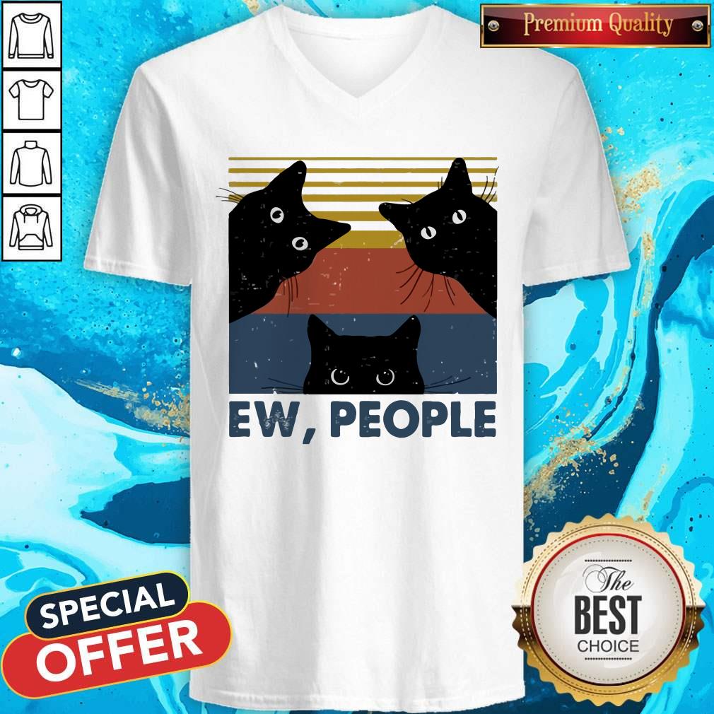 Official Cats Ew People Vintage Shirt