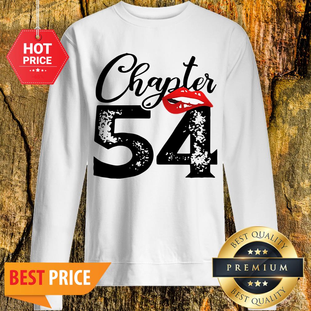 Official Chapter 54 Lips Happy 54th Birthday Shirt