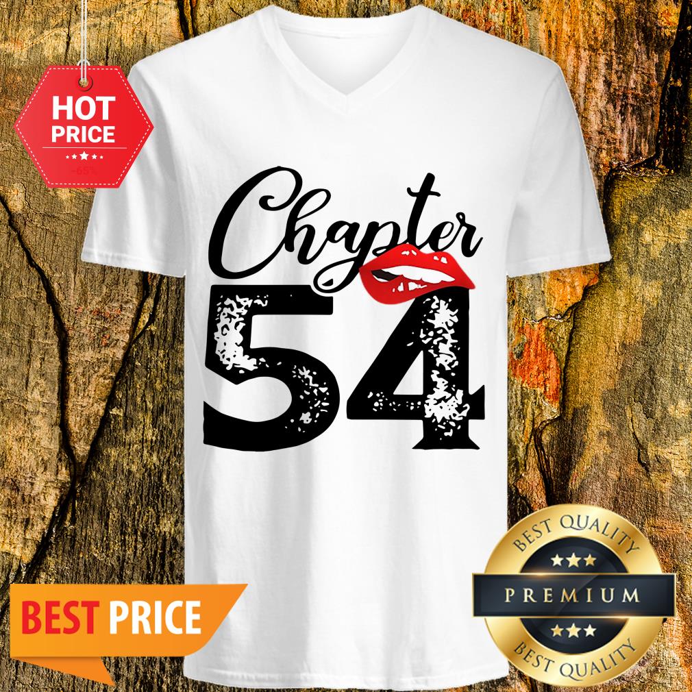 Official Chapter 54 Lips Happy 54th Birthday Shirt