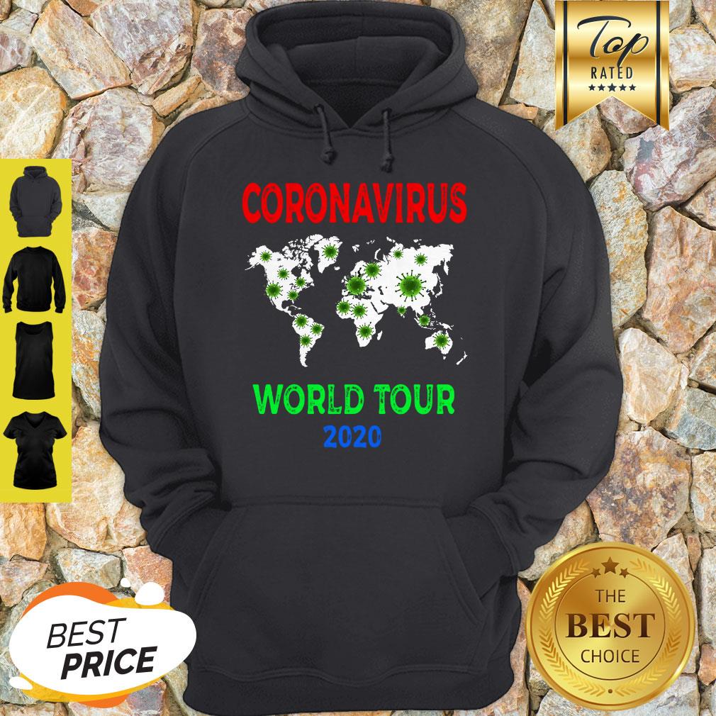 Official Coronavirus Covid-19 World Map Tour Shirt
