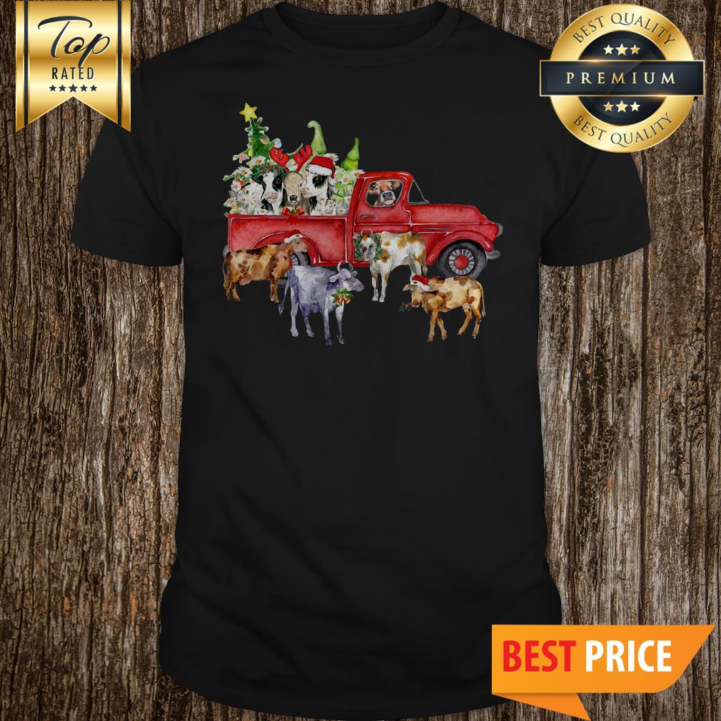 Official Cow and Car Christmas shirt