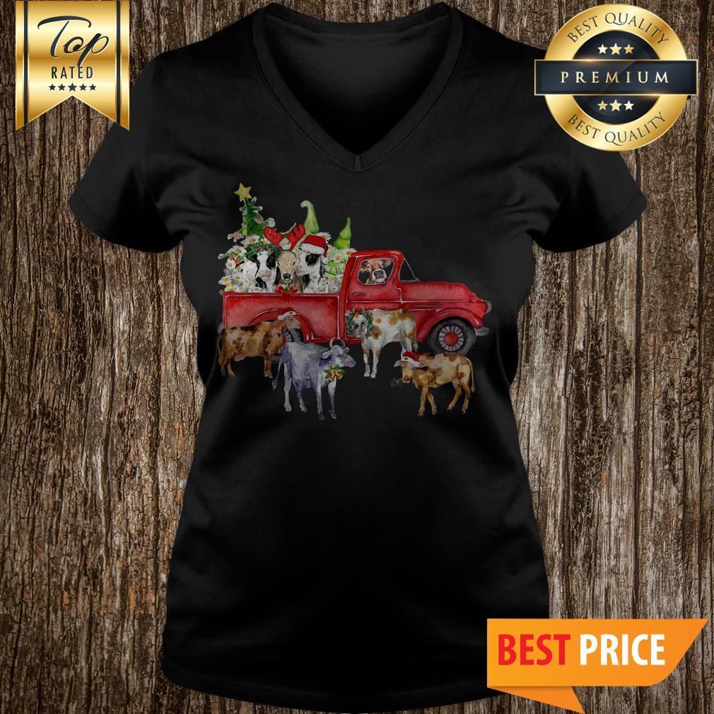 Official Cow and Car Christmas shirt