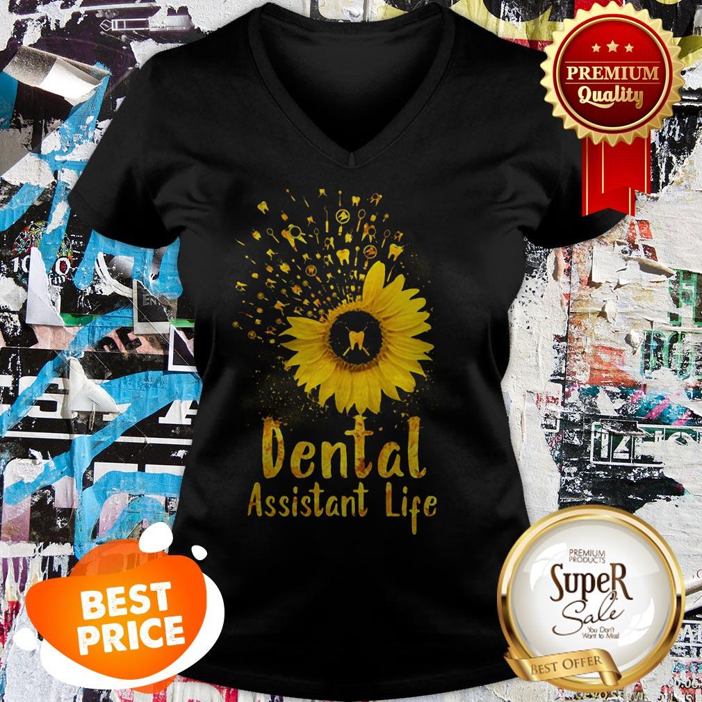 Official Dental Assistant Life Sunflower Shirt