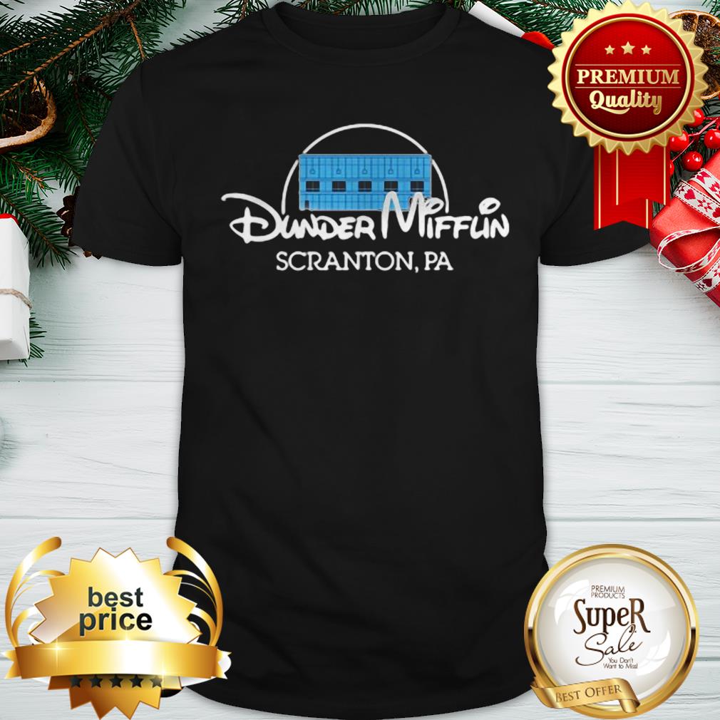 Official Dunder Mifflin Scranton PA Disney Shirt