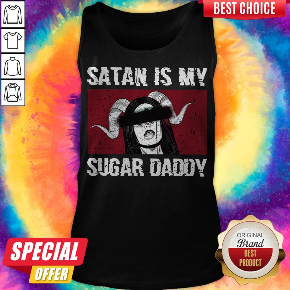 Official Girl Satan Is My Sugar Daddy Shirt