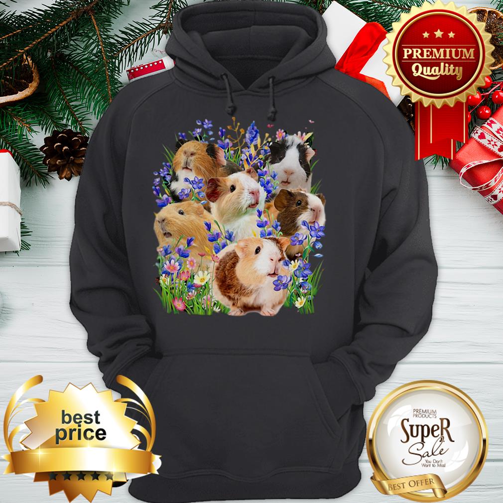 Official Guinea Pigs Purple Flowers Shirt