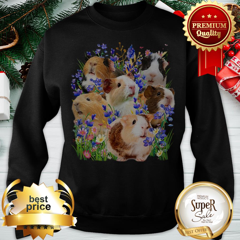 Official Guinea Pigs Purple Flowers Shirt