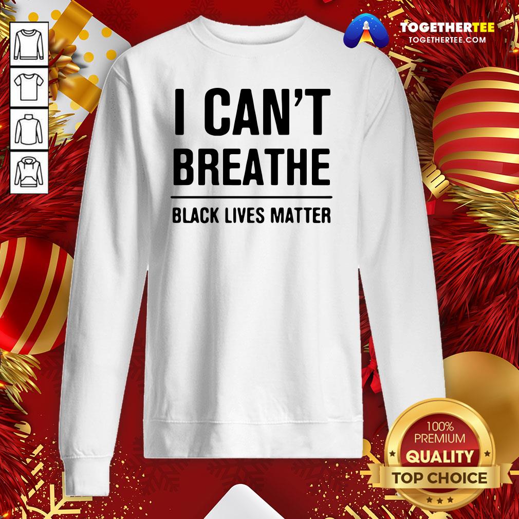 Official I Can’t Breathe Black Lives Matter Election Shirt
